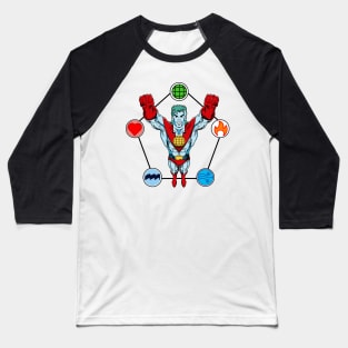 Captain planet universe Baseball T-Shirt